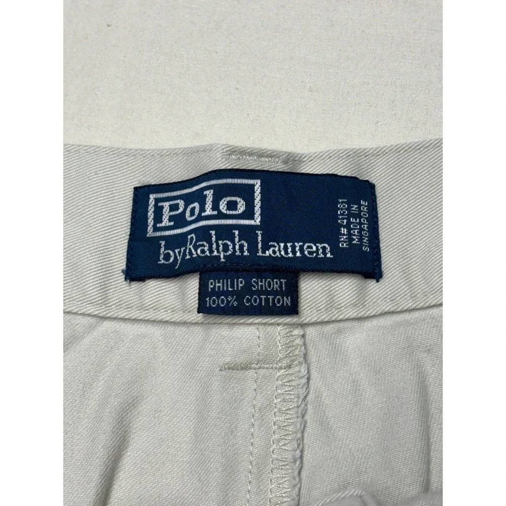 Polo Ralph Lauren Philip Short Mens 36X8 Khaki Tan Classic Chino‎ Cotton Shorts
